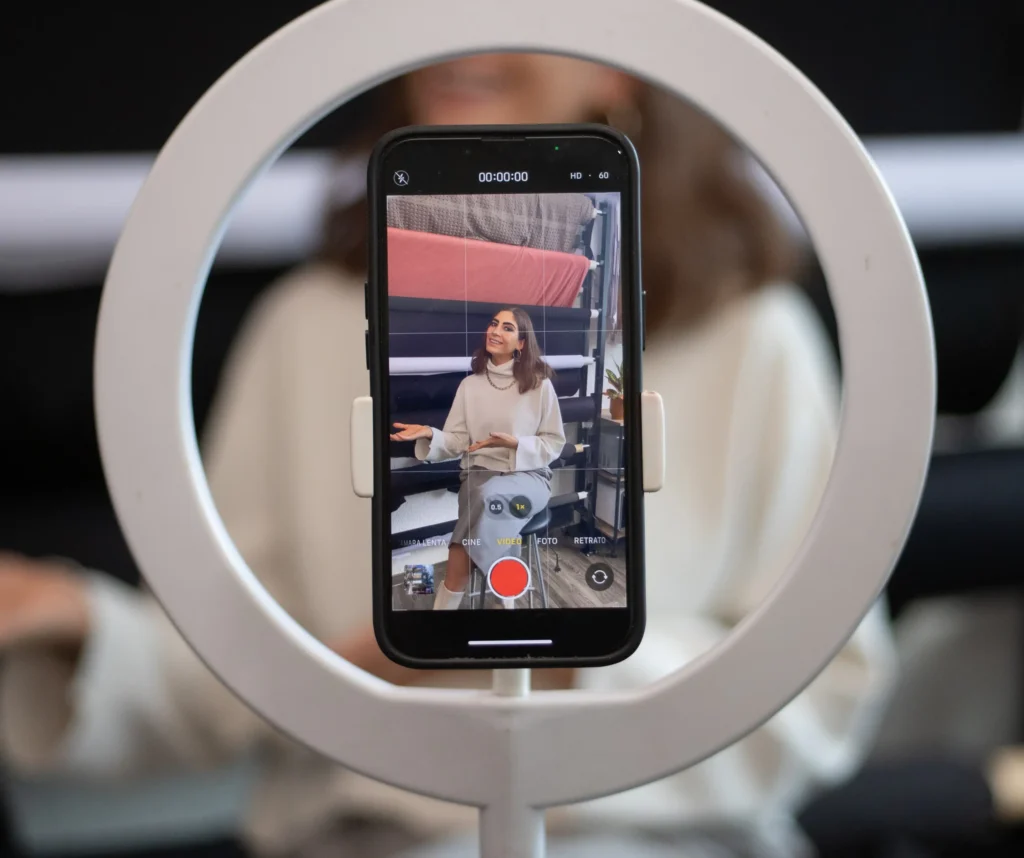 brand storytelling on an instagram live